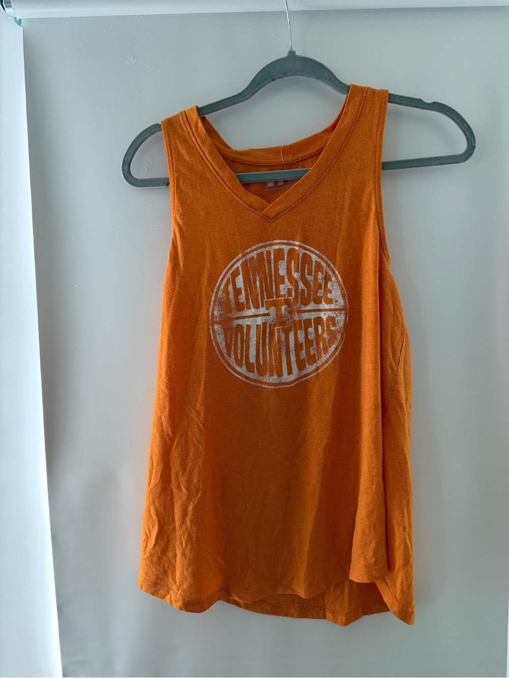 Tennessee Volunteers Women's Orange V-Neck Tank Top
